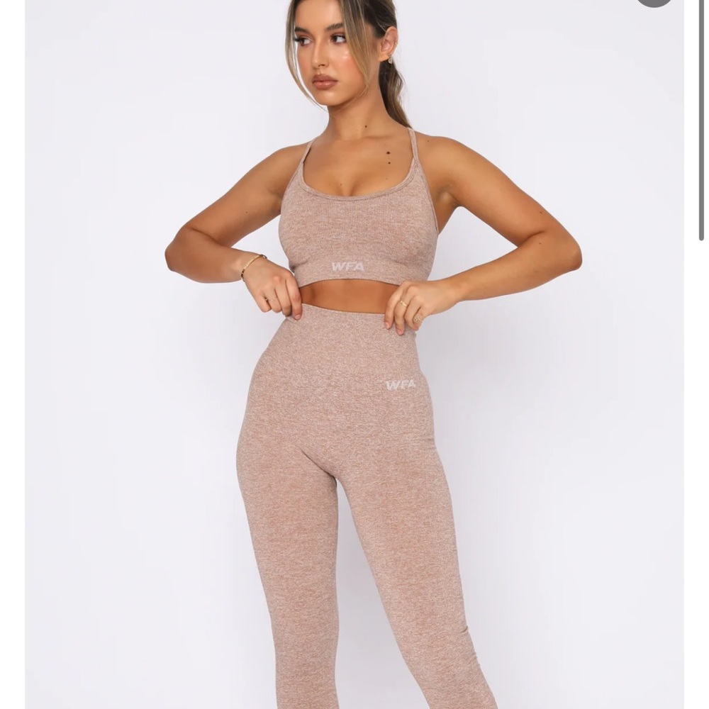 White Fox Active ‘ Feel Your Power Leggings’